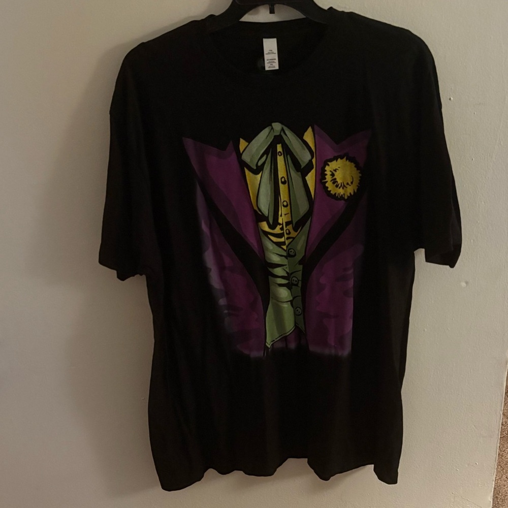 Batman Black Tee with Joker Graphic
